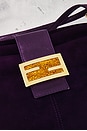 view 6 of 9 Fendi Suede Baguette Shoulder Bag in Purple