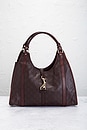 view 2 of 9 Gucci Guccissima Shoulder Bag in Brown