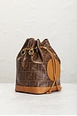 view 4 of 9 Fendi Zucca Mon Tresor 2 Way Bucket Bag in Brown