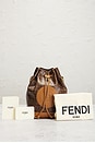 view 9 of 9 Fendi Zucca Mon Tresor 2 Way Bucket Bag in Brown