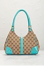 view 3 of 8 Gucci GG Canvas Shoulder Bag in Beige