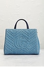 view 3 of 9 Gucci Denim Handbag in Blue