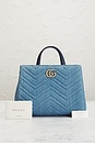 view 9 of 9 GUCCI ハンドバッグ in Blue