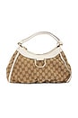view 1 of 9 Gucci GG Canvas Shoulder Bag in Beige
