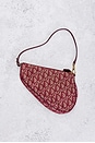 view 3 of 9 Dior Trotter Saddle Bag in Red