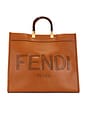 view 1 of 9 Fendi Sunshine Tote Bag in Tan