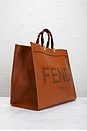 view 4 of 9 Fendi Sunshine Tote Bag in Tan