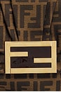 view 6 of 8 Fendi Zucca Baguette Chain Shoulder Bag in Brown