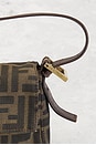 view 7 of 8 Fendi Mama Zucca Baguette Shoulder Bag in Brown