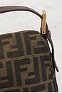 view 8 of 8 Fendi Mama Zucca Baguette Shoulder Bag in Brown
