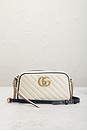 view 2 of 9 Gucci GG Marmont Chain Shoulder Bag in Ivory