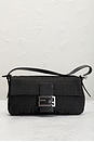 view 2 of 9 Fendi Mama Zucca Baguette Shoulder Bag in Black