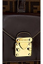 view 10 of 10 Fendi Vintage Zucca Satchel Bag in Brown