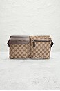 view 2 of 9 Gucci GG Canvas Waist Bag in Brown