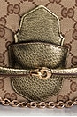 view 6 of 9 Gucci Horsebit GG Canvas Shoulder Bag in Beige