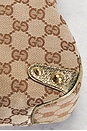 view 8 of 9 Gucci Horsebit GG Canvas Shoulder Bag in Beige