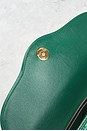 view 8 of 9 Gucci Horsebit Raffia Chain Shoulder Bag in Green