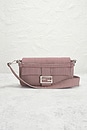 view 2 of 9 Fendi Mama Baguette Shoulder Bag in Red