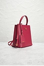 view 4 of 7 Prada Saffiano Panier Bucket Bag in Red