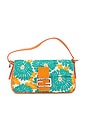 view 1 of 10 Fendi Mama Floral Baguette Shoulder Bag in Multi