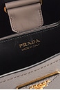 view 6 of 10 Prada Saffiano Panier Bucket Bag in Grey