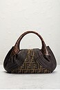 view 3 of 8 Fendi Zucca Spy Shoulder Bag in Brown