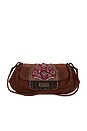 view 1 of 9 Prada Beaded Shoulder Bag in Brown
