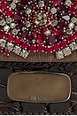 view 6 of 9 Prada Beaded Shoulder Bag in Brown