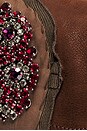 view 8 of 9 Prada Beaded Shoulder Bag in Brown