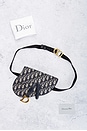 view 8 of 8 Dior Trotter Oblique Saddle Waist Bag in Black