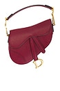 view 1 of 8 Dior Saddle Bag in Wine