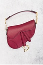 view 2 of 8 Dior Saddle Bag in Wine