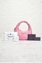 view 7 of 7 Prada Lambskin Hobo Bag in Pink