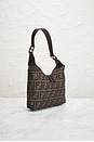 view 4 of 8 Fendi Zucca Shoulder Bag in Brown