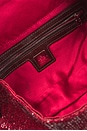 view 7 of 9 Fendi Beaded Baguette Shoulder Bag in Red