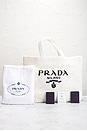 view 9 of 9 Prada Raffia Tote Bag in White