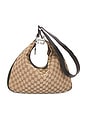 view 1 of 10 Gucci Attache Shoulder Bag in Beige