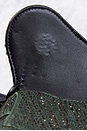 view 8 of 9 Dior Beaded Sequin Saddle Bag in Green