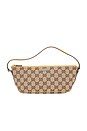 view 1 of 8 Gucci GG Canvas Pouch Handbag in Beige
