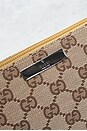 view 5 of 8 Gucci GG Canvas Pouch Handbag in Beige