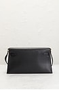 view 3 of 8 Hermes Chevre Kelly Elan Shoulder Bag in Black