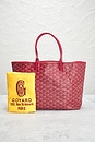 view 9 of 9 СУМКА ТОУТ GOYARD in Red