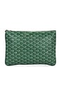 view 1 of 8 Goyard Senat Pochette in Green