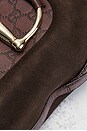 view 9 of 10 Gucci Guccissima Horsebit Shoulder Bag in Brown