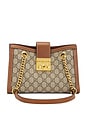 view 1 of 9 Gucci GG Supreme Padlock Shoulder Bag in Beige