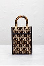 view 3 of 9 Fendi Mini Sunshine Shopper Tote Bag in Beige