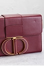 view 5 of 8 Dior Montaigne Shoulder Bag in Burgundy