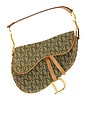 view 1 of 9 Dior Trotter Saddle Bag in Green