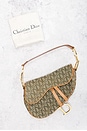 view 9 of 9 Dior Trotter Saddle Bag in Green