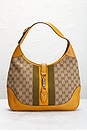 view 2 of 9 Gucci GG Jackie Canvas Shoulder Bag in Beige